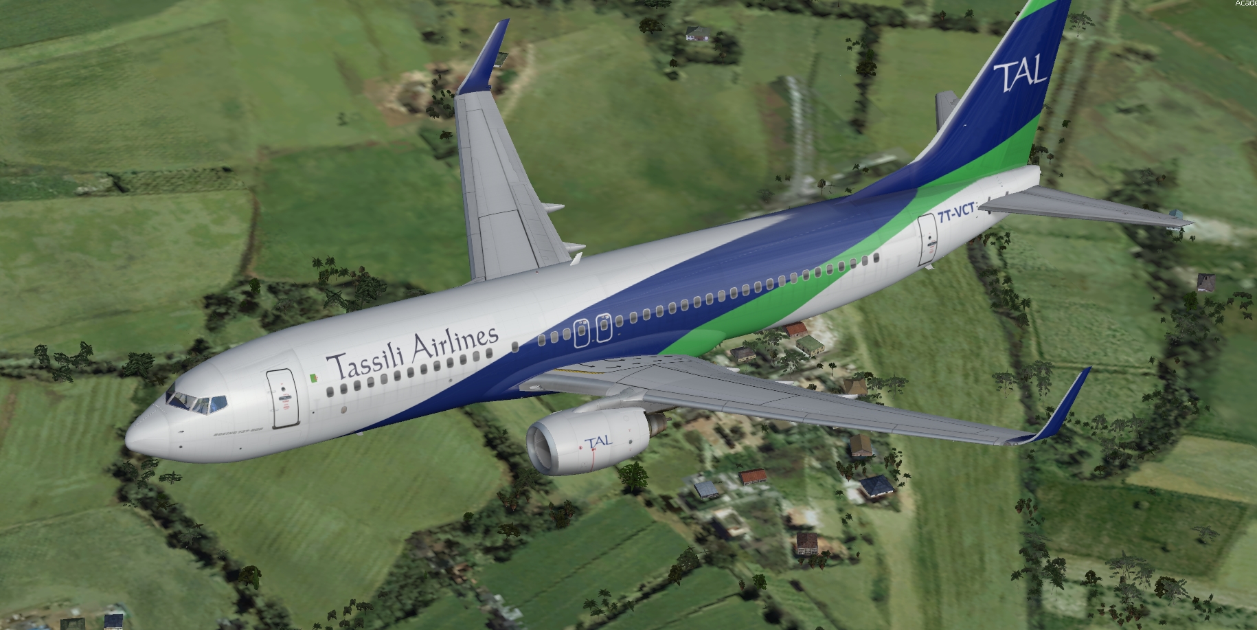 More Images For FSX 2FP3D Boeing 737 800 Tassili Airlines package More Images For FSX 2FP3D Boeing 737 800 Tassili Airlines package